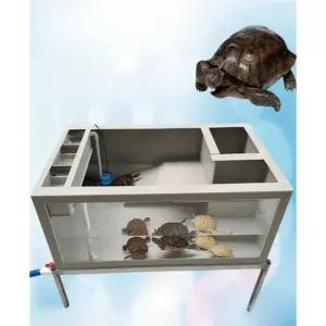 아크릴 거북이 수족관 반려동물 애완 양어장 사육장