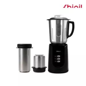 신일 스텐 멀티 믹서기 SMX-C770WK 블랙 SUS304 티타늄코팅칼날 다양한용기