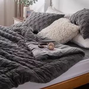 [신세계라이브쇼핑][벨리에르] 클라우드K 극세사 침구 풀세트(퀸)