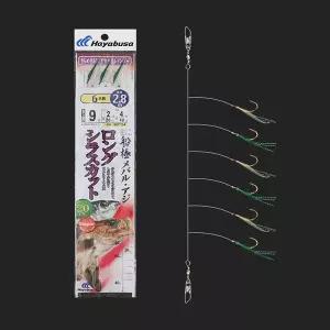 [하프클럽/머털낚시]하야부사 카드채비 열기 볼락 가자미 돌돔 덜덜이 6단 간장어피 외줄 채비