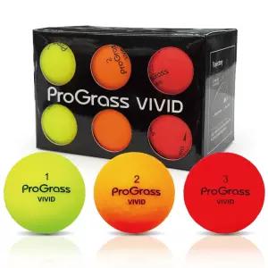 고반발골프공 비비드 VIVID 무광 컬러 비거리골프공