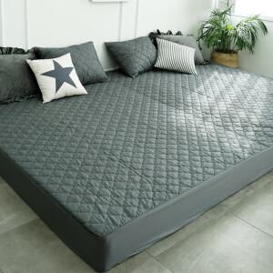 바숨 순면누빔 패밀리침대 매트리스커버 (K+SS) 270x200