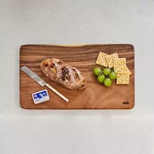 제이비홈 오블롱 레인트리 사각 원목도마