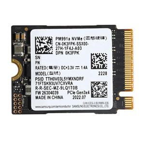 호환 삼성 PM991A 1TB M.2 2230 30mm NVMe PCIe SSD 스팀데크 Xbox 서피스 프로 델 hp 레노버 노트북용