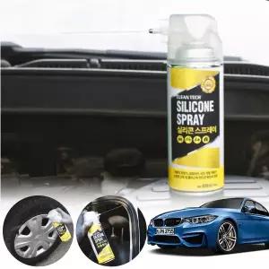 M3 크린텍 실리콘 스프레이 420ml 내장재색상복원 고무경화방지 타이어광택