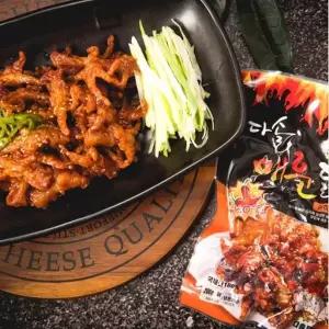 다솔직화구이 매운 무뼈닭발 순한맛 200g 1팩