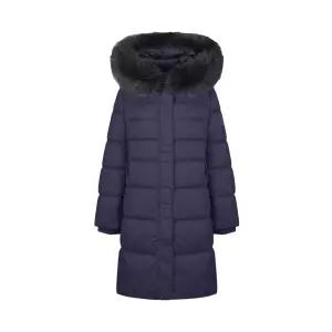 [크로커다일 레이디] 폭스퍼 후드 롱 구스다운 점퍼_CLDWDW109