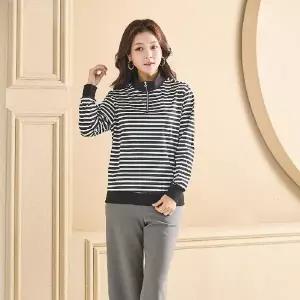 [NS홈쇼핑](빅)[올포유]스트라이프반집업티셔츠(ALTHM7331)[35535421]