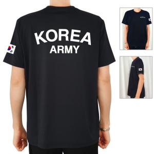 코리아 아미 ROKA 로카 티셔츠 반티 보라 아미티 로카티 검정 흰색 KOREA ARMY 군인 군용 군대_