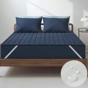 [보리보리/아망떼]5cm커진 드림웰 알러지케어 고정밴드 방수 침대패드SS/Q/K 10color