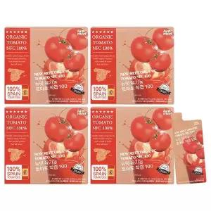 [뉴밋]토마토즙 유기농 100% NFC 생착즙 무설탕 무첨가 80ml 80포 토마토주스, 토마토쥬스