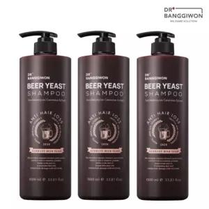 탈모샴푸 1등 닥터방기원 맥주효모 탈모샴푸 1L x 3개