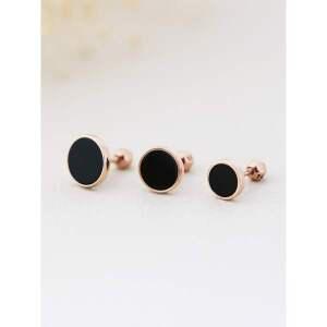 [미니멀피어싱]14K 오닉스 피어싱 ( 1미리, 1.2미리 )