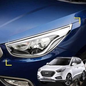 전조등 투싼ix 헤드램프몰딩 투싼ix 스크래치방지 헤드램프몰딩 크롬 스크래치방지 크롬 전조등