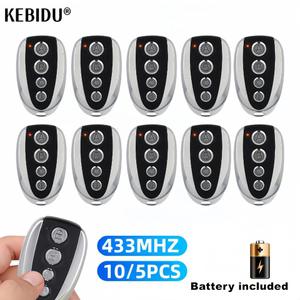 차 키 주차장 도어 차단기 리모컨 복제 코드 4 단추 송신기 4CH 433MHz 10개 5 개