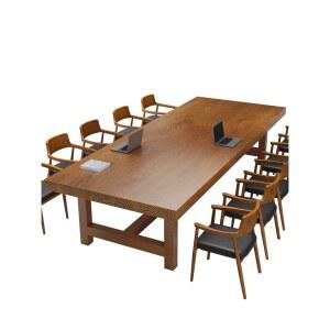 우드슬래브 우드슬랩 테이블 원목 단단한 책상 160X70X75CM 사무실의자 2000