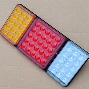 LED 철판 램프 대형 경고등 대형차 후미등 브레이크등 중장비 화물차 데루등 트레일러