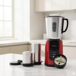 신일 스텐 멀티 믹서기 SMX-C110WK 레드 SUS304 티타늄코팅칼날 다양한용기