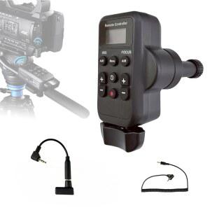 LANC 또는 리모컨 잭 2.5mm, 비디오 줌, 포커스, IRIS 및 녹화가 포함된 PHOLSY 무선 캠코더 컨트롤러 리모컨은 캐논 소니 캠코더와 호환됩니다