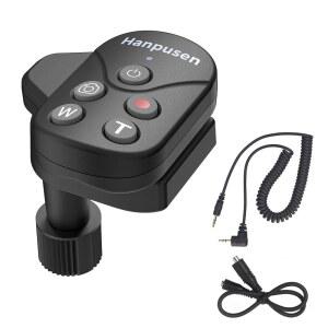 캠코더 랜스 줌 리모컨, 캐논 G50, G60, G70, XL1S, XL2, XHA1용 2.5mm 잭 케이블 유선 리모컨. 플러그 앤 플레이는 버튼 배터리가 필요하지 않습니다.