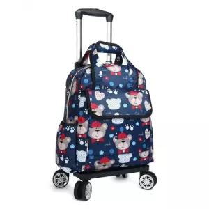 바퀴달린 가방 휠 백팩 단일 여행용 방수 접이식 여행가방