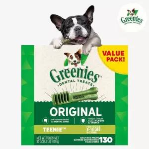 그리니즈 티니 밸류팩 1.02kg 130개입 / 강아지 치석 제거 껌 간식
