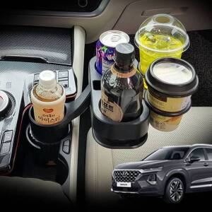 [제이큐]싼타페TM 멀티 컵홀더 컵거치대 홀더 5단