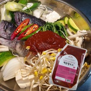 동태탕 해물탕 매운탕소스 고추명가 2kg 양념장 해물 꽃게탕