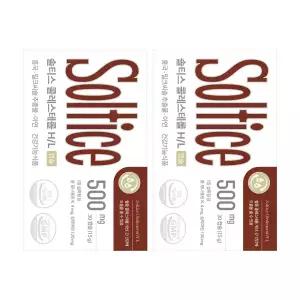 솔티스 홍국 콜레스테롤 2박스 HDL LDL 혈행 간건강 밀크씨슬 면역 영양제