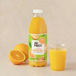 5K프라이스 스페인 햇살 담은 오렌지 100% 착즙주스 1L