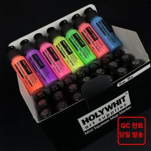 미니 그래피티 플로우 펜 페인트 서명 펜 라운드 팁 방수 마커 잉크 아트 용품 형광 서명 펜 12mm 20ml