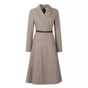 [베스띠벨리]테일러드 핀턱 벨티드 롱원피스 BJOAX2522 H