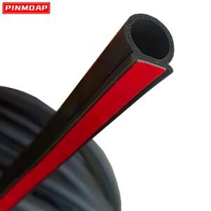 자동차 도어 핸들8m 도어 고무 씰링 스트립 자체 접착 방음 씰 자동차 트럭 갭 트렁크에  일반 모터 부품