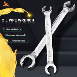 WYNN'S 더블 헤드 플레어 너트 렌치 6-24mm 연료 오일 파이프 브레이크 라인 수리를위한 래칫 스패너 핸드