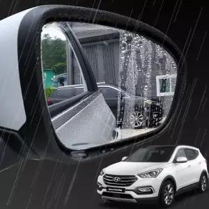 사이드미러 보호필름 방수 빗물막이 싼타페DM 전용 필름 자동차발수필름 방수필름