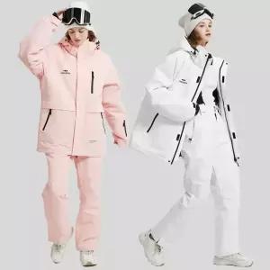 방풍 여성스키복 세트 방한 스노우 스키복세트 방수 여성