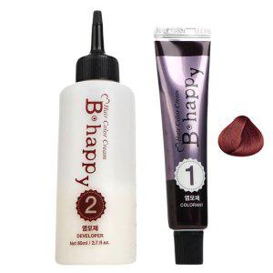 쉽고 간편한 크림타입 염모제 헤어 염색 5V 바이올렛