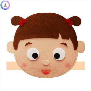 구연동화 발표회 교육완구 머리띠-여자아이 학예