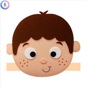 머리띠-남자아이 교육완구 발표회 가족 학예회