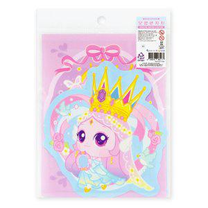 프린세스 캐치티니핑 모양 편지지-다이아나핑(10EA)