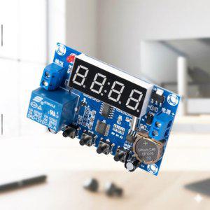 Coms DC 12V 타이머모듈 3단계 온오프 알람 시계