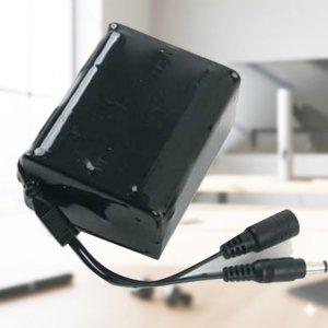 Coms 팩Y자형 DC12V 6A 3.7V 3000mA 6개 18650 충전지