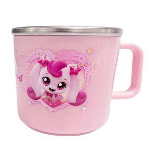 JMds 유유 아기컵 캐치티니핑 하츄핑 논슬립 스텐컵 유아컵