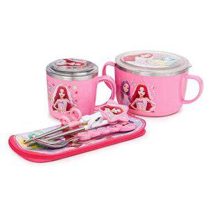 JMds 피앤디 도시락수저세트 시크릿쥬쥬 별의보석 5종 식기세트 수저세트