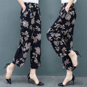 데일리 (엠에스)23036 쿨터치 바지/9부바지/냉장고바지/여름바지/냉장고바지/꽃바지/엄마바지