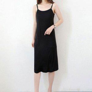 데일리 썸머 이너 민소매 원치스 미니스커트 파자마시스루소재 캐주얼 원피스룩 여자 여성용 세트아이템 코