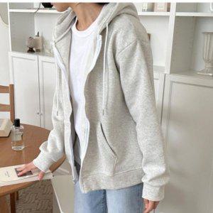 내추럴룩 여자 브러시드 에어 가을패션 멀티웨이 후드탑 양방향베스트 변환기 상의자켓