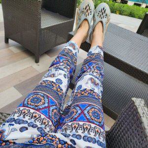 여행 동남아 룩 코끼리바지 레이온팬츠 냉장고바지서원뜰 이지