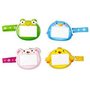 JMds 팔찌 이름표 (캐릭터) (4개입) (NO.065) 어린이 미아방지 체험학습 명찰