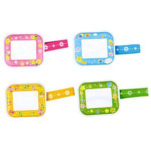 JMds 팔찌 이름표 (사각) (4개입) (NO.064) 어린이 미아방지 체험학습 명찰